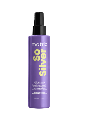 Matrix Professional So Silver spray neutralizujący do włosów siwych i blond